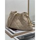 DIOR AMMI MEDIUM BAG Supple Macrocannage Lambskin Sand Pink High