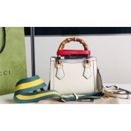 Gucci Diana mini tote bag 702732 White High