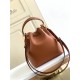 Louis Vuitton LOCKME BUCKET BAG Grained calf leather M57688 High