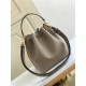 Louis Vuitton LOCKME BUCKET BAG Grained calf leather M57689 High