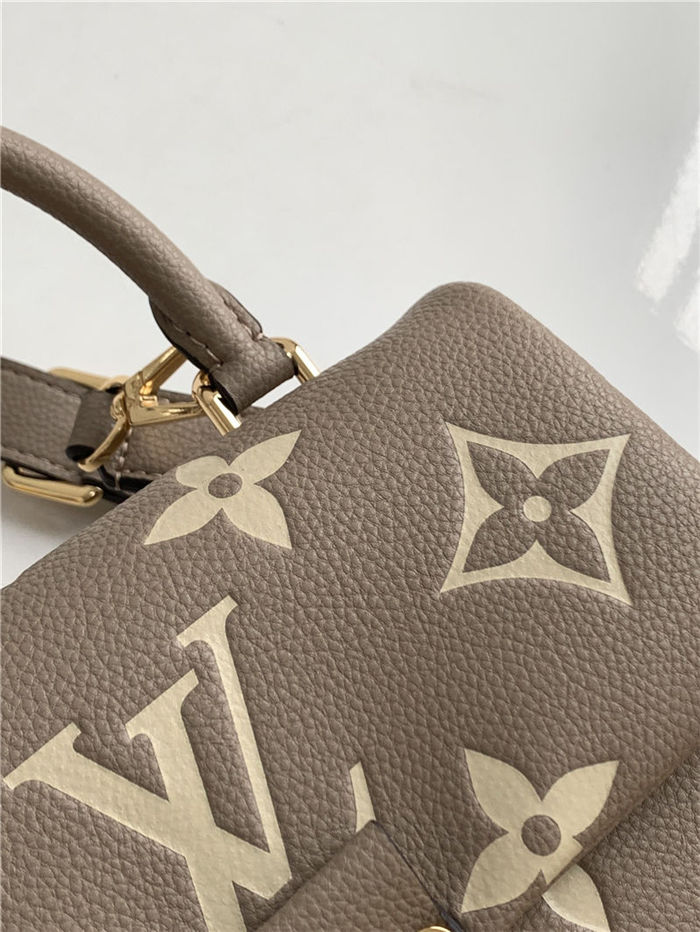 Louis Vuitton MADELEINE BB Embossed, grained cowhide leather M45978 High