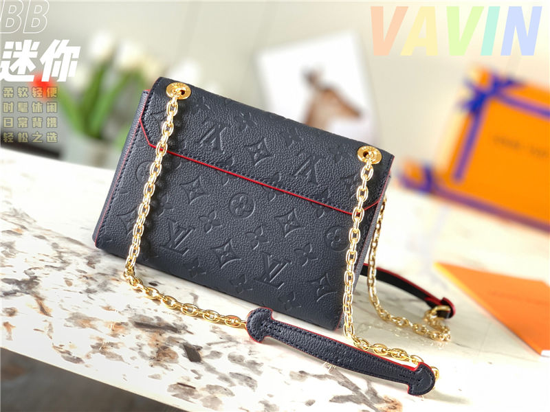 Louis Vuitton VAVIN BB Embossed supple grained cowhide leather and supple grained cowhide leather M44550 High