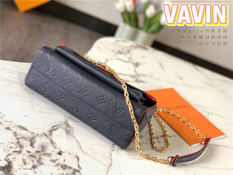 Louis Vuitton VAVIN PM Embossed supple grained cowhide leather and supple grained cowhide leather M52271 High