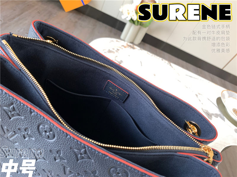 Louis Vuitton Surene MM Monogram Empreinte M43748 Navy High