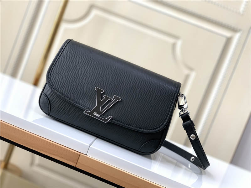 Louis Vuitton BUCI Crossbody Epi grained cowhide leather Black M59386 High