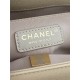 BOY Chanel HANDBAG Grained Calfskin Beige Matt-Gold Metal High