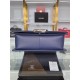 BOY Chanel HANDBAG Grained Calfskin Navy Blue Gold Metal High