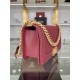 BOY Chanel HANDBAG Grained Calfskin Wine Matt-Gold Metal High