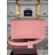 BOY Chanel HANDBAG Grained Calfskin Pink Gold Metal High