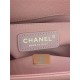 BOY Chanel HANDBAG Grained Calfskin Pink Anti-Gold Metal High