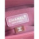 SMALL BOY Chanel HANDBAG Grained Calfskin Wine Matt-Gold Metal High