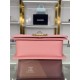 SMALL BOY Chanel HANDBAG Grained Calfskin Pink Matt-Gold Metal High