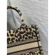 SMALL Dior BOOK TOTE Multicolor Mizza Embroidery Beige High