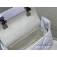 SMALL DiorCAMP BAG Calfskin White High