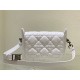 SMALL DiorCAMP BAG Calfskin White High