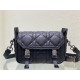 SMALL DiorCAMP BAG Calfskin Black High