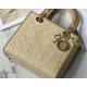 MEDIUM LADY Dior BAG Cannage Raffia Natural High 