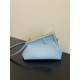 Fendi First Small Leather Bag Blue High