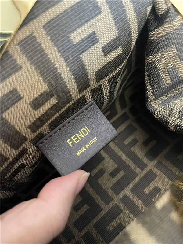 Fendi First Small Leather Bag Blue High