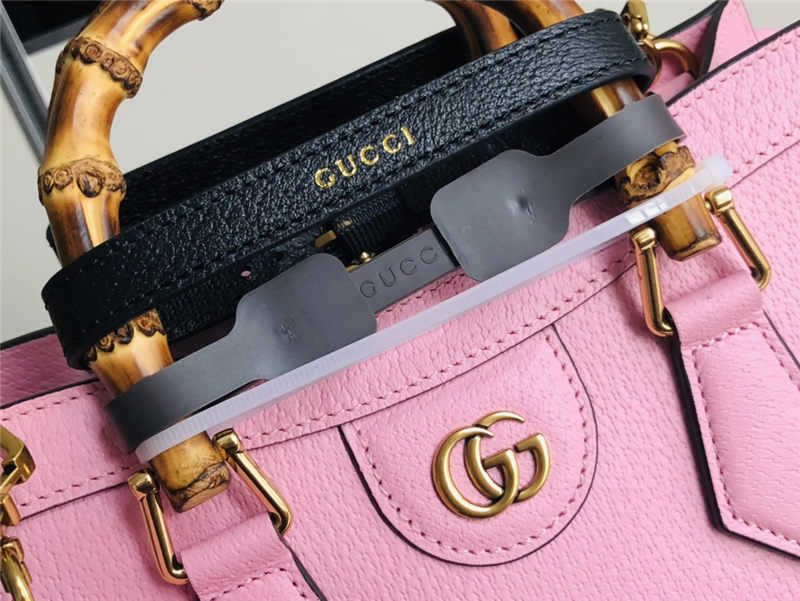 Gucci Diana small tote bag 702721 Pink High