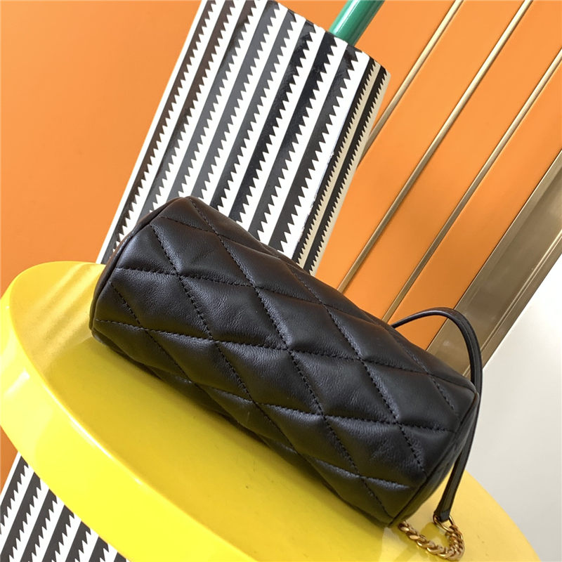 SADE MINI TUBE BAG IN QUILTED LAMBSKIN High