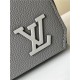 Louis Vuitton MESSENGER Black grained calf leather M57080 High