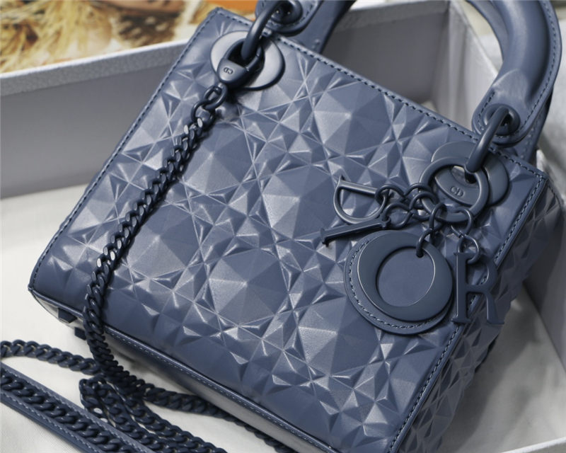 MINI LADY Dior BAG Cannage Calfskin with Diamond Motif High