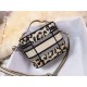 SMALL DiorTRAVEL VANITY CASE Multicolor Mizza Embroidery High