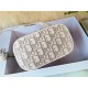 SMALL DiorTRAVEL VANITY CASE Dior Oblique Jacquard Gold High