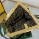 Fendi First Small Leather and sequinned bag High