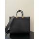 MEDIUM Fendi SUNSHINE Fendace Printed leather Logo shopper High