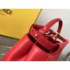 PEEKABOO ICONIC MINI leather bag Lambskin Red High