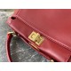 PEEKABOO ICONIC MINI leather bag Lambskin Burgundy High