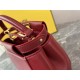 PEEKABOO ICONIC MINI leather bag Lambskin Burgundy High