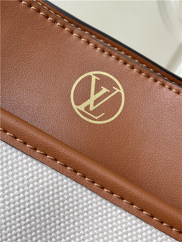 Louis Vuitton ON MY SIDE PM Canvas and smooth cowhide leather M59905 High