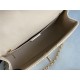 MINI FLAP BAG WITH TOP HANDLE AS2431 Snake Beige High