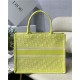 MEDIUM Dior BOOK TOTE Dior Oblique Jacquard Yellow High