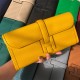 Hermes Jige Elan 29 Clutch Bag Epsom Leather WAX Yellow High