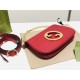 Gucci Blondie shoulder bag Leather 699268 Red High