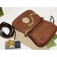 Gucci Blondie shoulder bag Leather 699268 Brown High