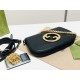 Gucci Blondie shoulder bag Leather 699268 Black High