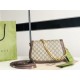 Gucci Blondie shoulder bag Leather 699268 GG Supreme canvas High