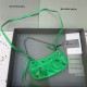 LE CAGOLE MINI PURSE WITH CHAIN Arena Lambskin Green High