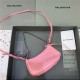 LE CAGOLE MINI PURSE WITH CHAIN Crocodile Pink High