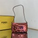 Mini Baguette 1997 satin bag with sequins High