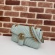 GG Marmont small matelassé shoulder bag Green-Pale High