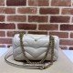 GG Marmont small matelassé shoulder bag White High