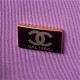 Chanel SMALL VANITY CASE Lambskin, Gold-Tone & Lacquered Metal AS3210 Purple A