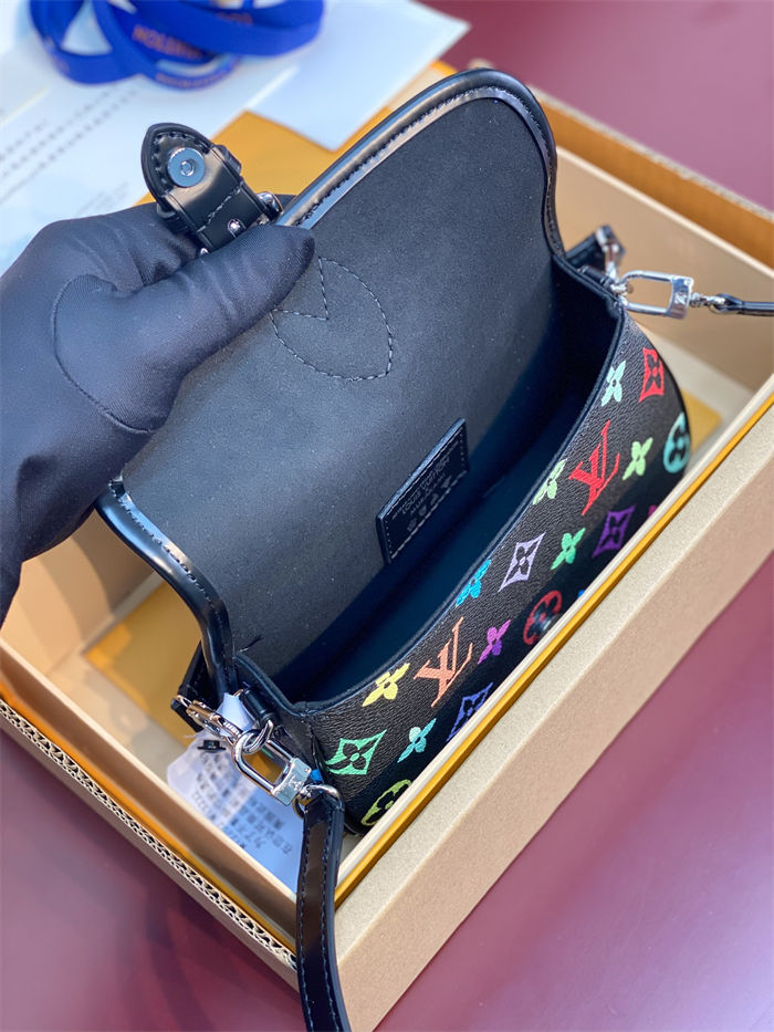 Louis Vuitton Nano DIANE Bag x Murakami M14194 Black High