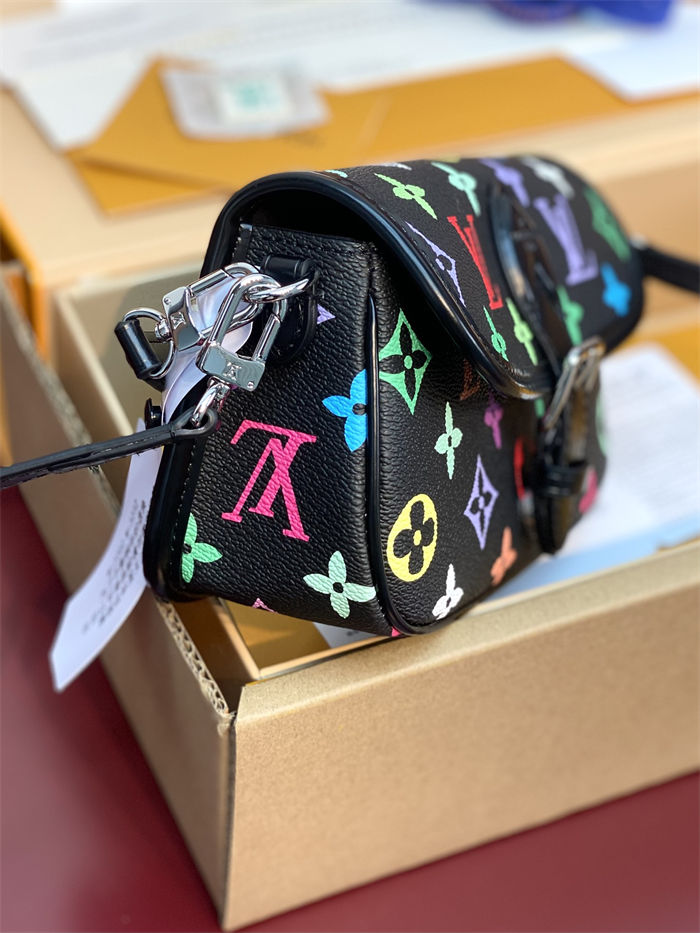 Louis Vuitton Nano DIANE Bag x Murakami M14194 Black High